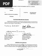 Israel Palomino Waives Preliminary Hearing