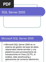 Microsoft SQL SERVER 2005 (I)