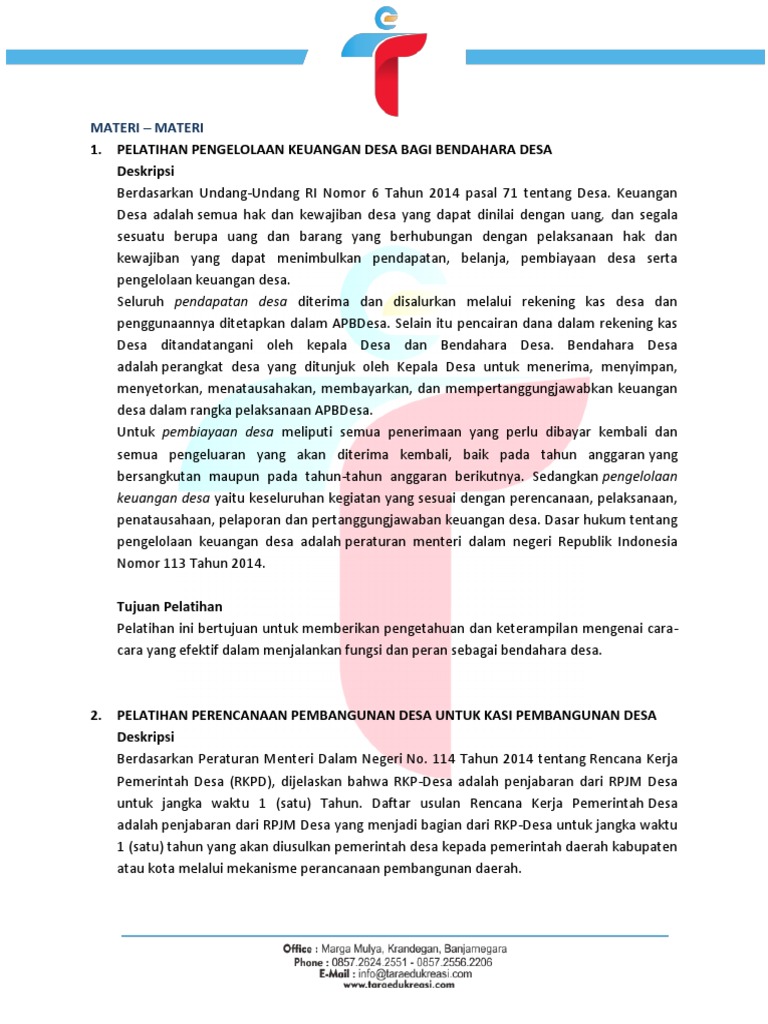 Program Pelatihan Keterampilan untuk Lansia di Desa Sikabau