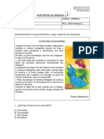 Guía Virtual de Lenguaje 1 Tercero PDF