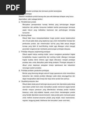 Materi 4 Tahapan Pembuatan Prototype Dan Kemasan Produk Barang