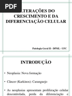 Alterações Do Crescimento