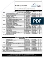 Jadual Pengajian YT 2018 (1 OGOS 2018)