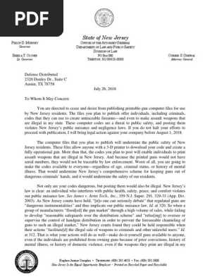 Nj Cease And Desist Letter Crime Violence Crime Thriller