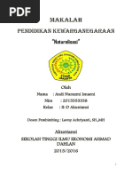 Download Makalah Naturalisasi by andinurazmi isnaeni SN385261797 doc pdf