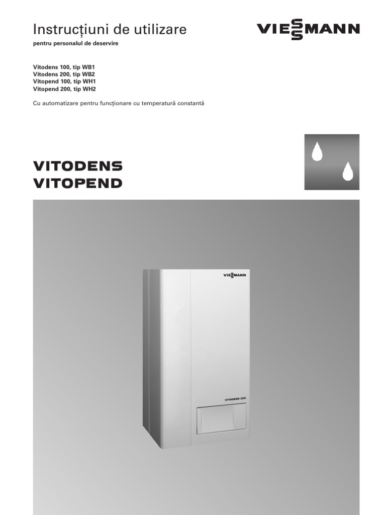 Vitopend 100 Manual Utilizare PDF — free download