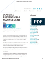 boyd media assignment diabetes prevention and management blog