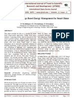 IoT - Internet of Things Based Energy Management For Smart Home