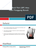 Low Back Pain (LBP) Atau Nyeri