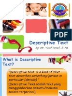 Descriptive Text SMK 4 (For Students)