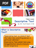 Descriptive Text SMK 4 (For Students)