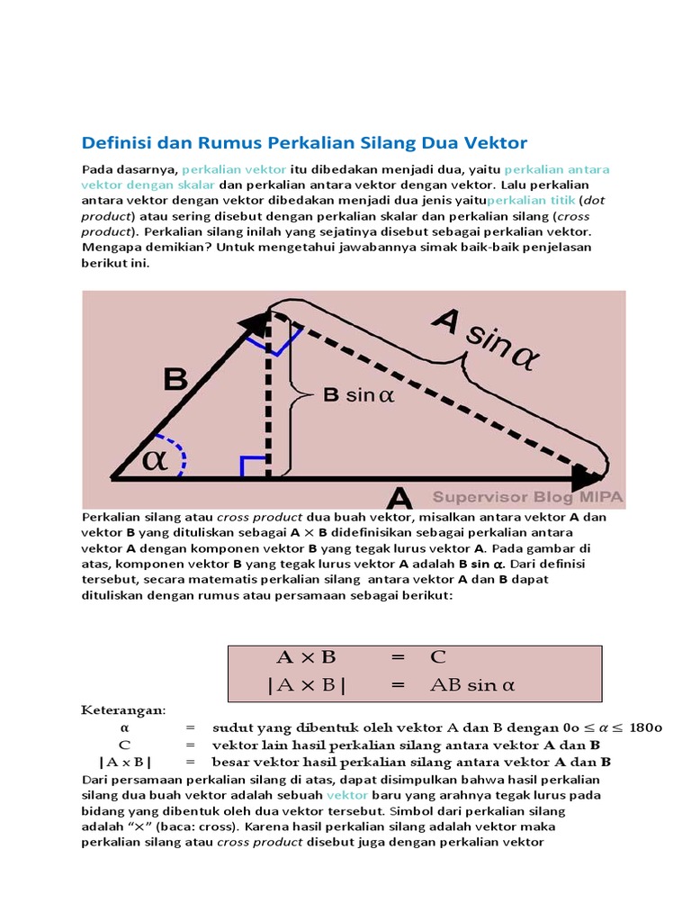Perkalian Vektor Docx