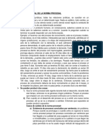 La Eficacia Temporal de La Norma Procesal