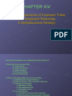 The Communication of Customer Value and Integrated Marketing Communications Strategy