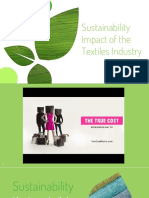 Sustainability - Impact of The Textiles Industry