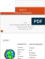 Sesi 9. Hukum Perikatan R 1