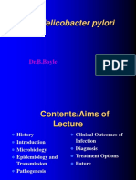 Helicobacter Pylori: Dr.B.Boyle