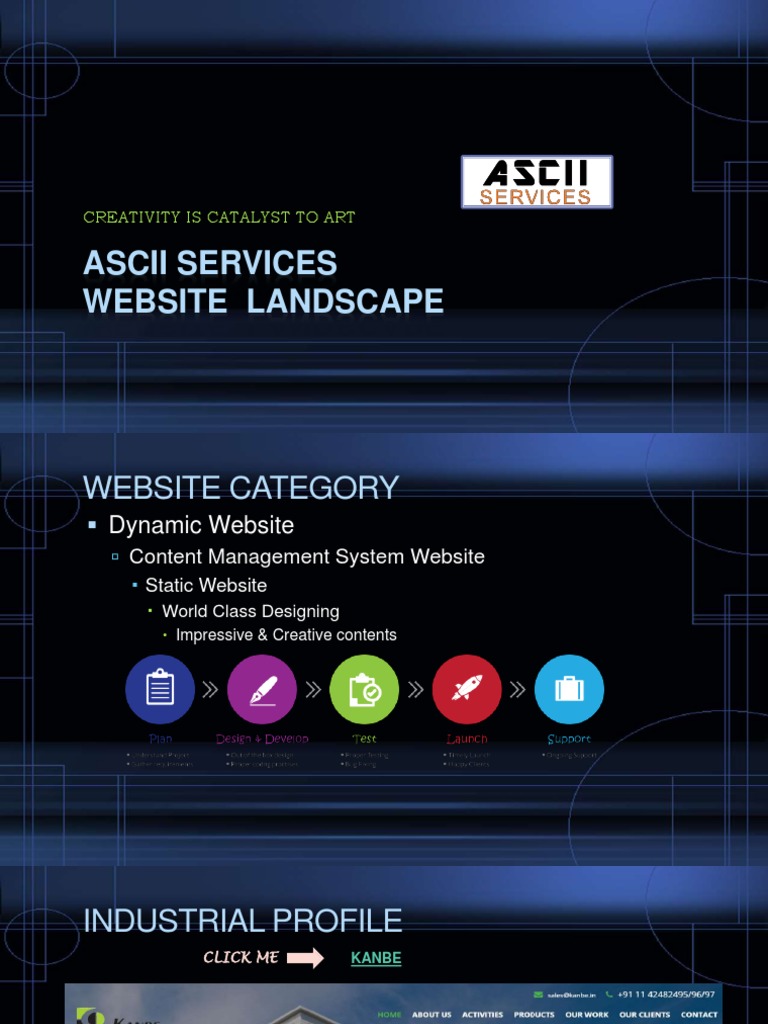 ASCII Website Design Services Overview | PDF