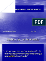 Gestion Moderna Del Mantenimiento