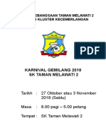 Atur Cara Karnival Gemilang SKTM2 2018