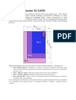 Ukuran Standar ID CARD
