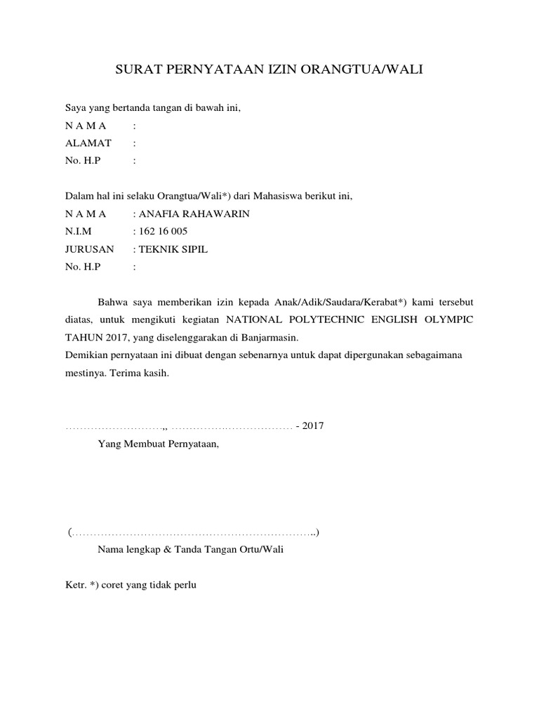 Surat Layang In English