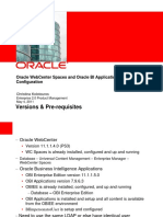 Oracle WebCenter Spaces and BI Applications Configuration