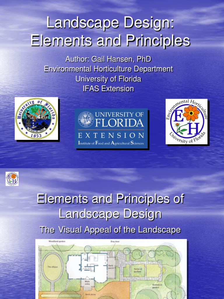 Landscape Design Elements And Principles Pdf Landscape Shape