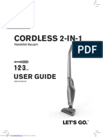 Cordless 2-In-1: User Guide