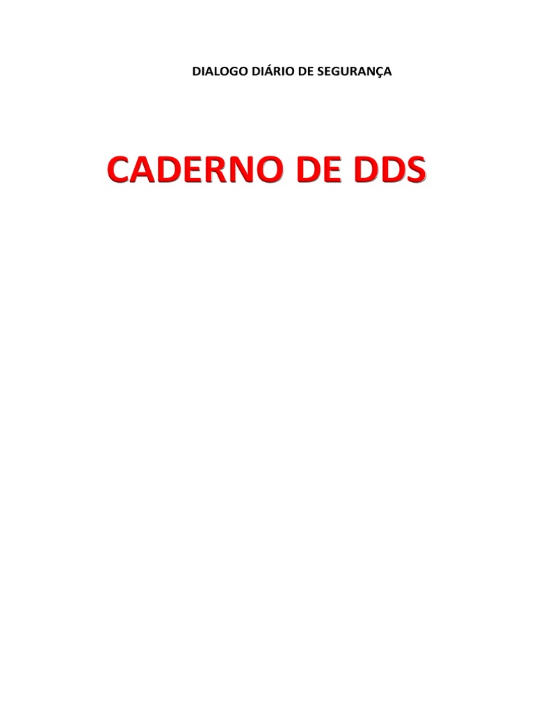 Temas de DDS sobre Segurança do Trabalho | PDF | Perda de Audição | Humano