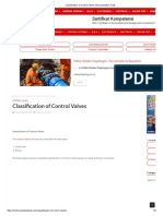 Classification of Control Valves Instrumentation Tools