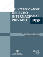 Apuntes de Clase de Derecho Internacional Privado
