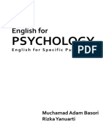 Psychology: English For