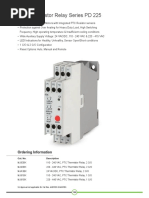 PTC Thermistor Relay Series PD 225 | GIC INDIA 