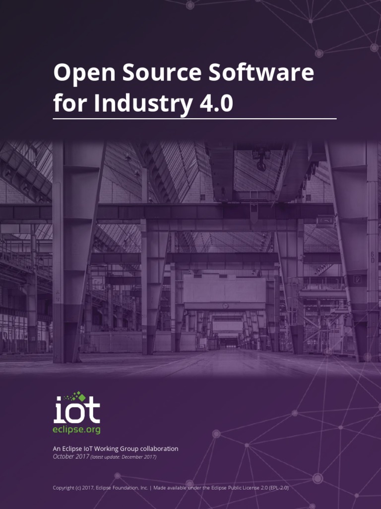 Eclipse Iot White Paper Open Source Software For Industry 4 0 Pdf