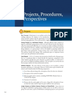 Chapter 15 Projects, Procedures, Perspectives