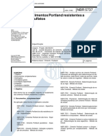 NBR 5737 - 1992 - CIMENTOS PORTLAND RESISTENTES A SULFATOS.pdf