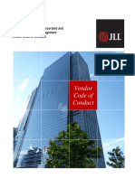 JLL Vendor Code of Conduct PDF