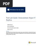 Test Lab Guide: Demonstrate Hyper-V Replica