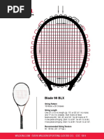 2011 US Tennis String Instructions