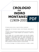 Necrologio Per Indro Montanelli