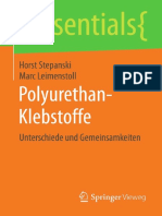(Essentials) Horst Stepanski, Marc Leimenstoll (Auth.) - Polyurethan-Klebstoffe - Unterschiede Und Gemeinsamkeiten-Springer Vieweg (2016)