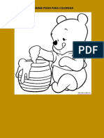 Whinnie Pooh Para Colorear