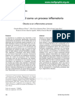 La Obesidad Como Un Proceso Inflamatorio PDF