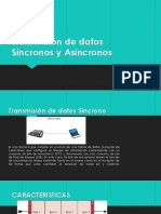 Transmision de Datos Sincronos y Asincronos