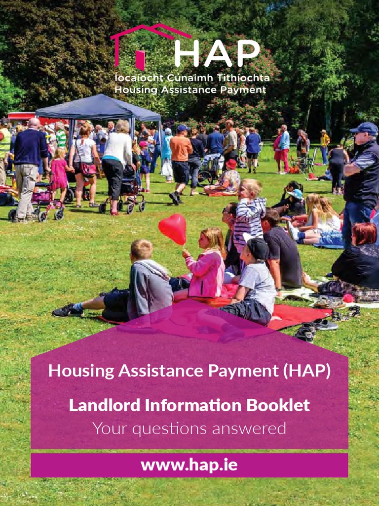 Housing Assistance Payment (HAP) Landlord Information Booklet WWW Hap