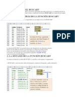 La Función Excel Buscarv