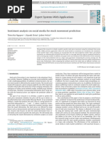 10.1016 J.eswa.2015.07.052 Sentiment Analysis on Social Media for Stock Movement Prediction