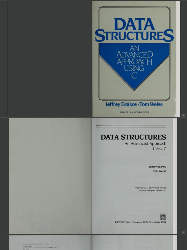 Esakov - Data Structures - An Advanced Approach Using C | PDF ...