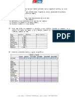 Exercício Excel Básico